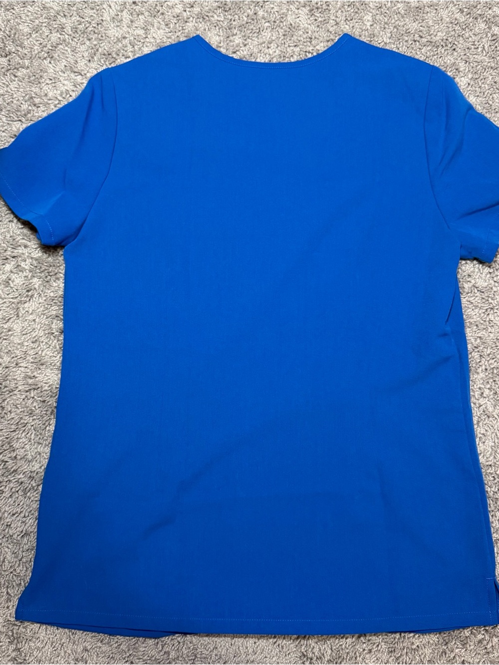 Figs Women’s Royal Blue Caterina Scrub Top - Picture 2 of 4